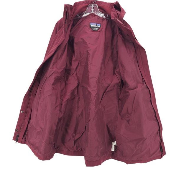 PATAGONIA Women's Tres 3-in-1 Parka Jacket Burgundy Maroon Red SMALL - Picture 4 of 13